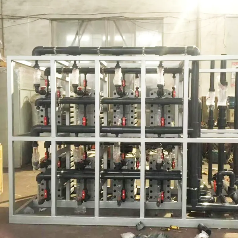 Ηλεκτρονικός εξοπλισμός για καθαρό νερό Εξοπλισμός ηλεκτροστατικού κατακρημνιστή EDI