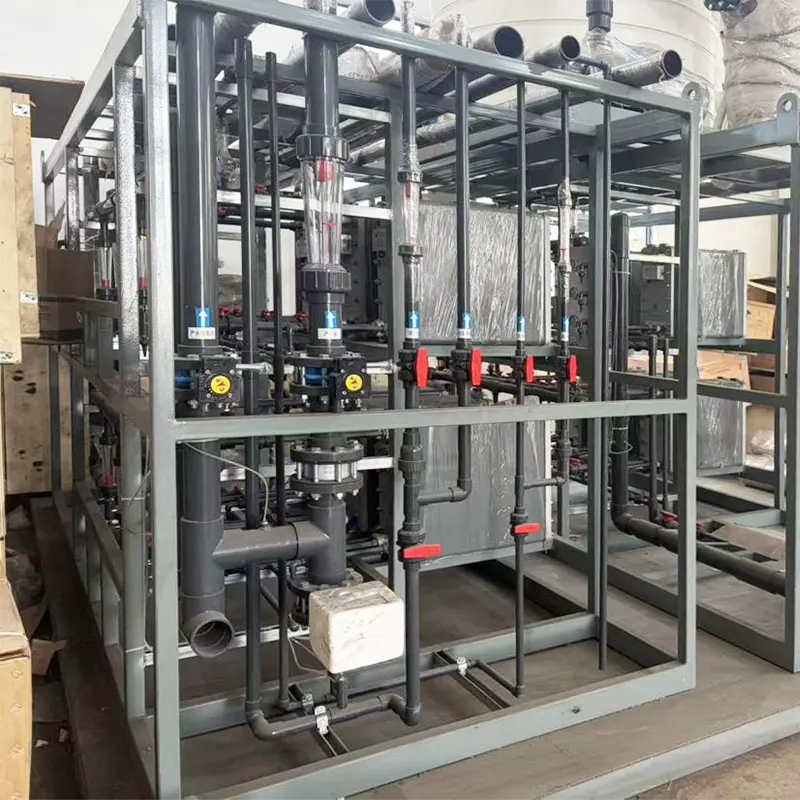 Εξοπλισμός ηλεκτροστατικού κατακρημνιστή EDI Pure Plant Pure Water